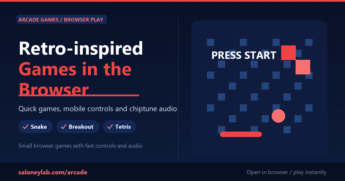Arcade Games: retro-inspirierte Browsergames sofort spielen