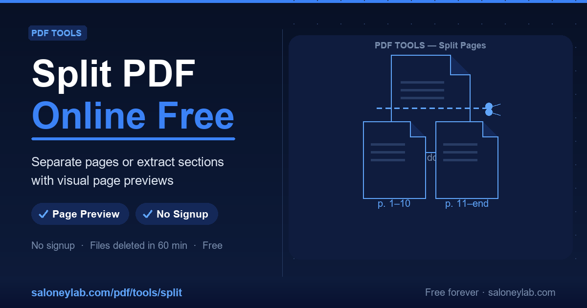 Dividir un PDF online gratis: separar o extraer páginas
